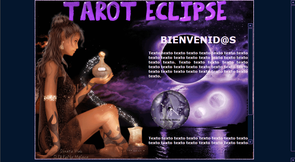 Tarot Eclipse 50 pedidos@elreinomagico.net